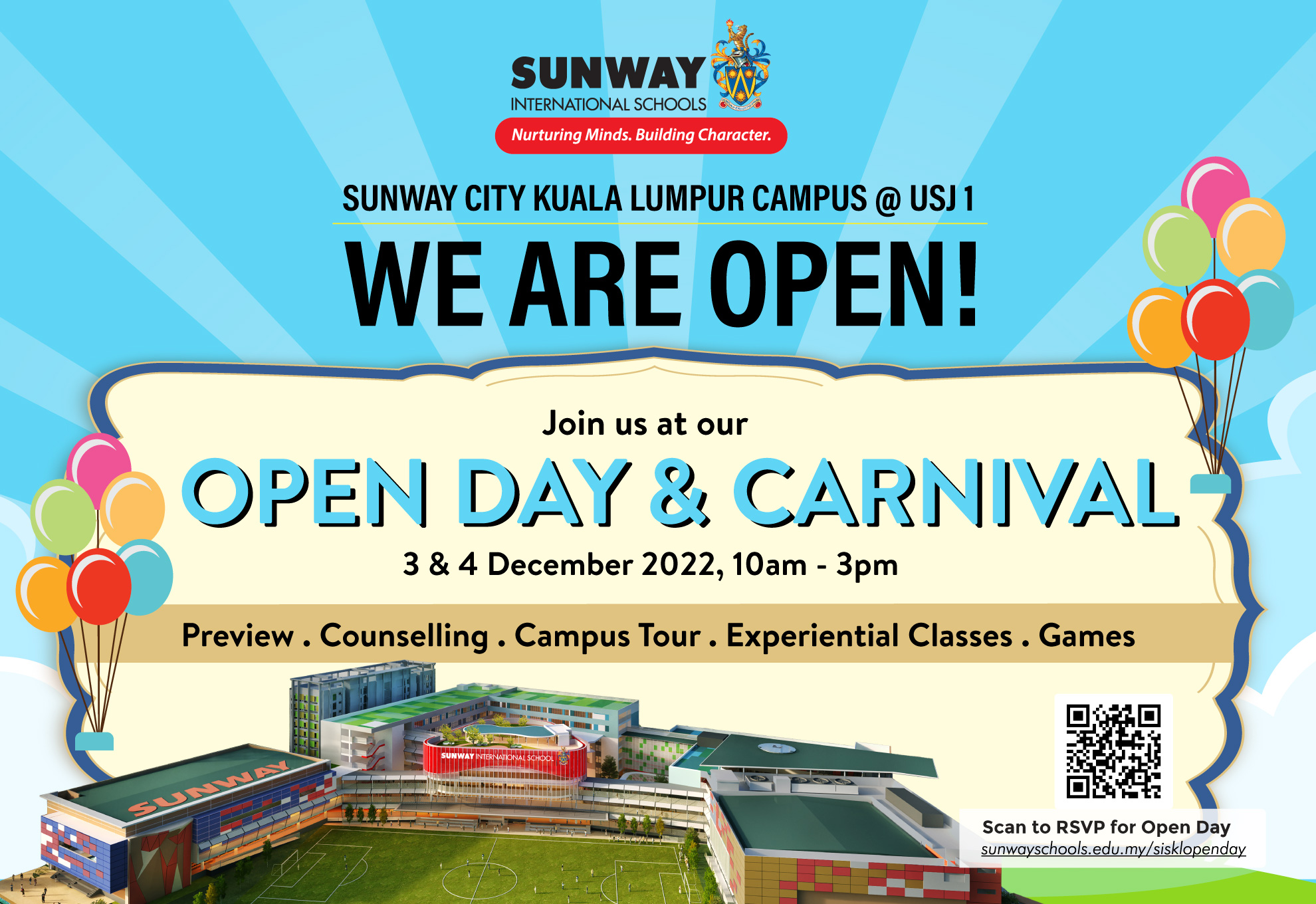 SISKL Open Day & Carnival New Campus USJ1 Sunway International Schools